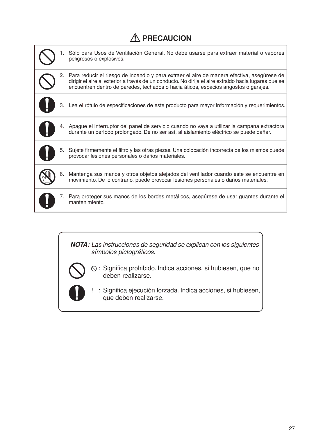 Fujioh FDR-4200D operation manual Precaucion 