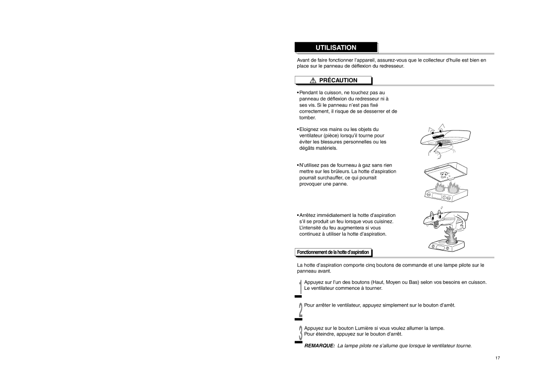 Fujioh FSR-4200, FSR-3600 manual Utilisation 