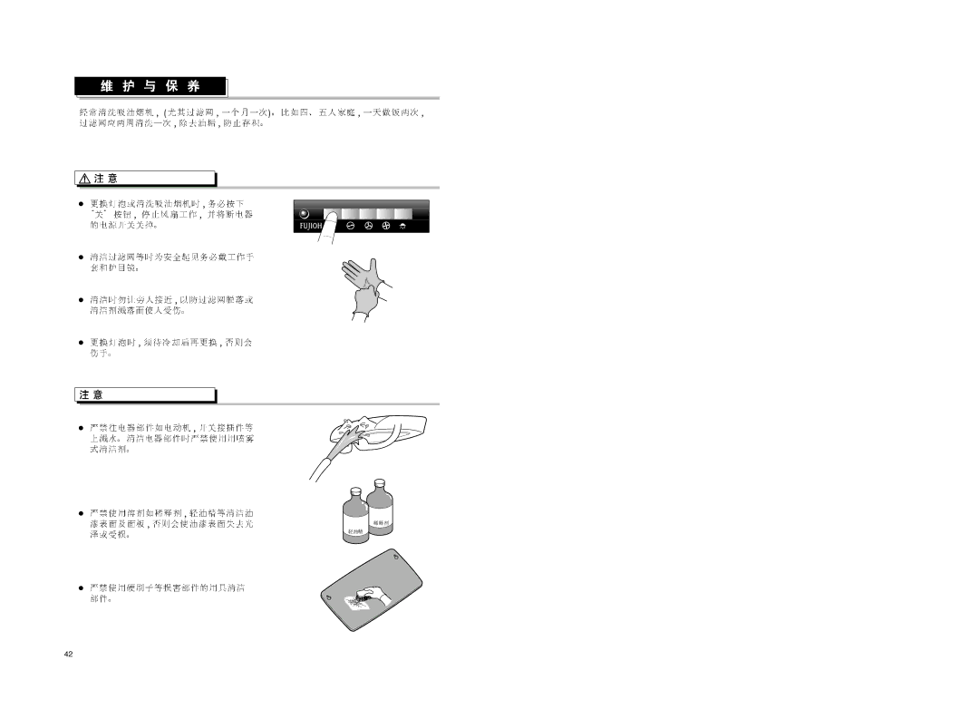 Fujioh FSR-3600, FSR-4200 manual 