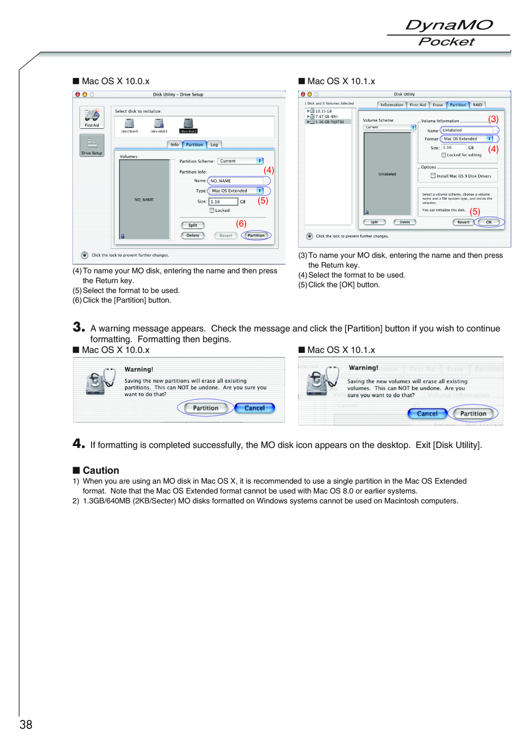 Fujitsu 1300U2 user manual Mac OS X 