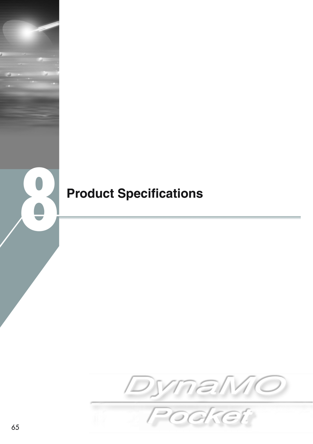 Fujitsu 1300U2 user manual Product Specifications 