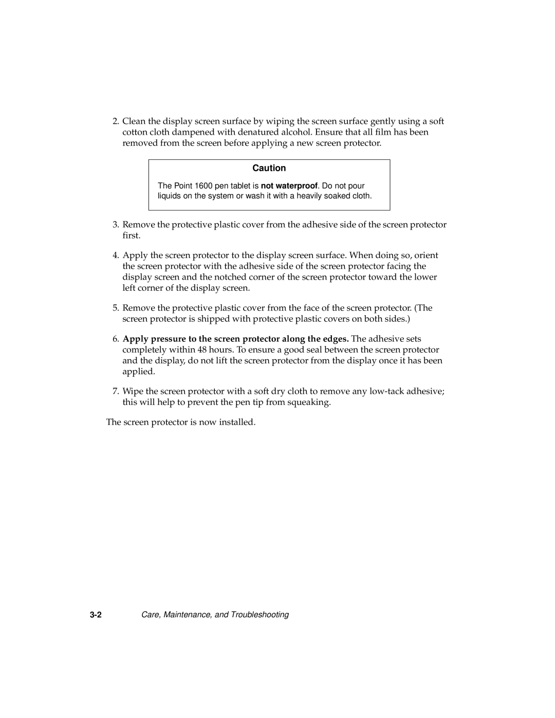 Fujitsu 1600 manual Care, Maintenance, and Troubleshooting 