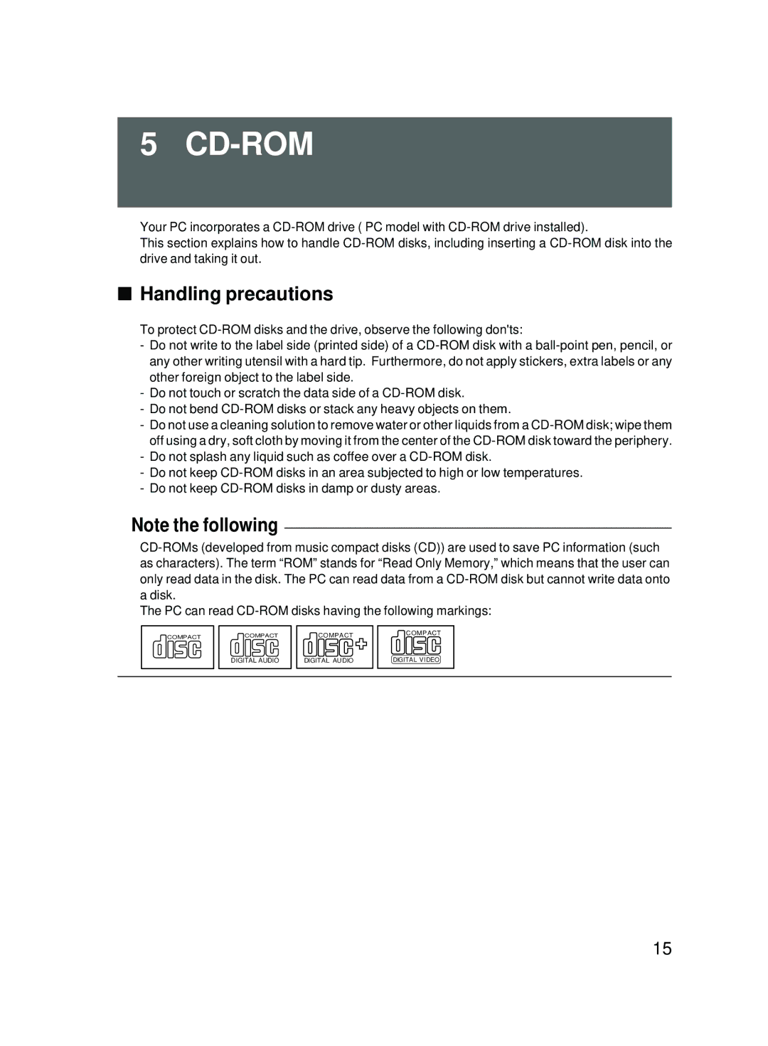 Fujitsu 2000 user manual Cd-Rom 