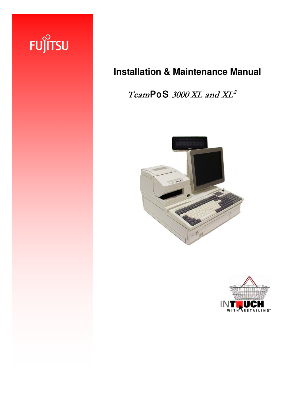 Fujitsu manual TeamPoS 3000 XL and XL2 