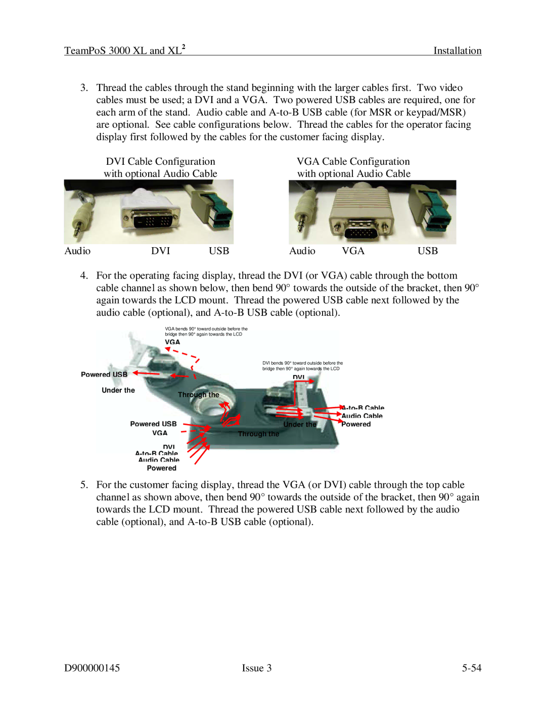 Fujitsu 3000 XL manual Vga Usb 