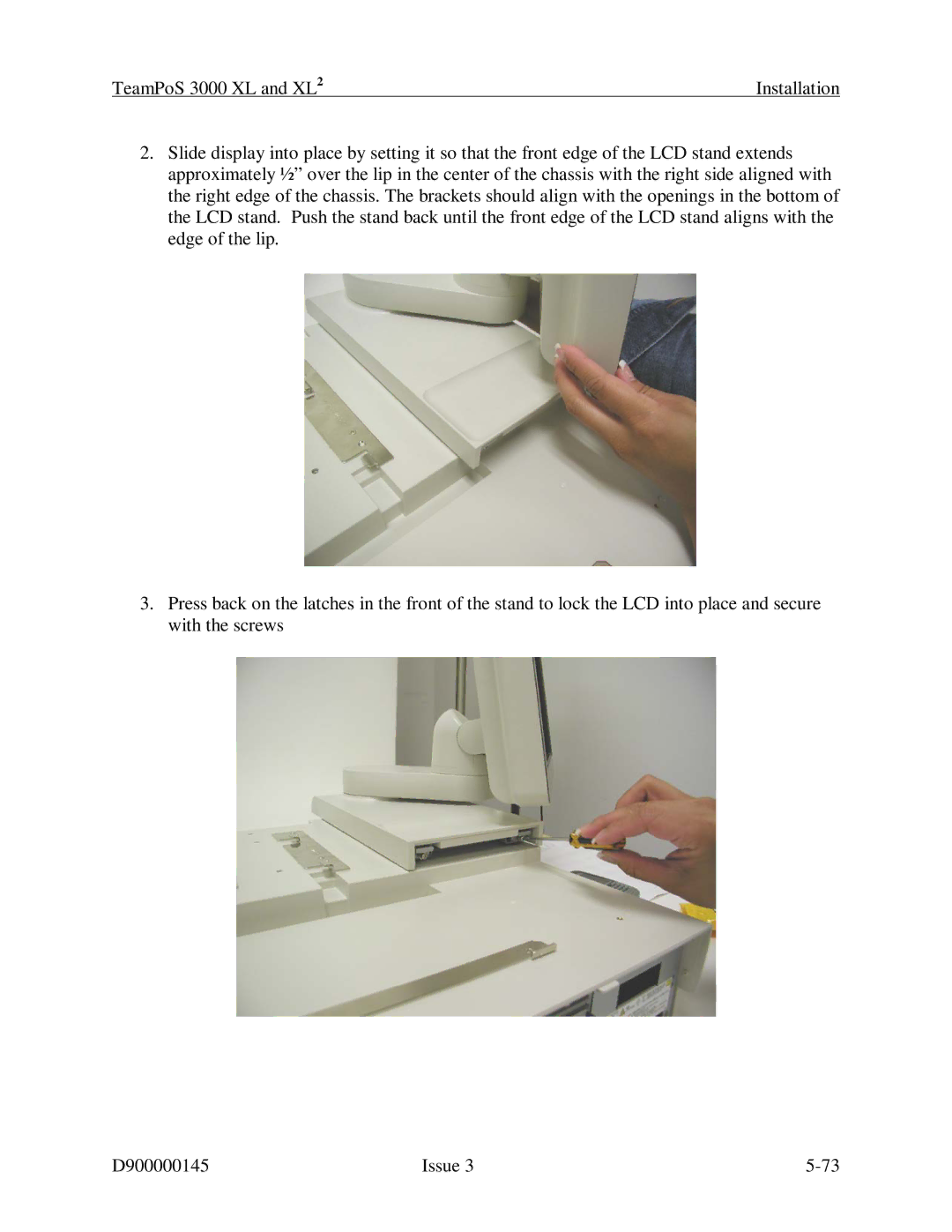 Fujitsu 3000 XL manual 