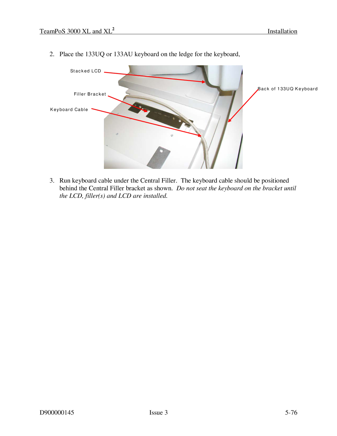 Fujitsu 3000 XL manual 