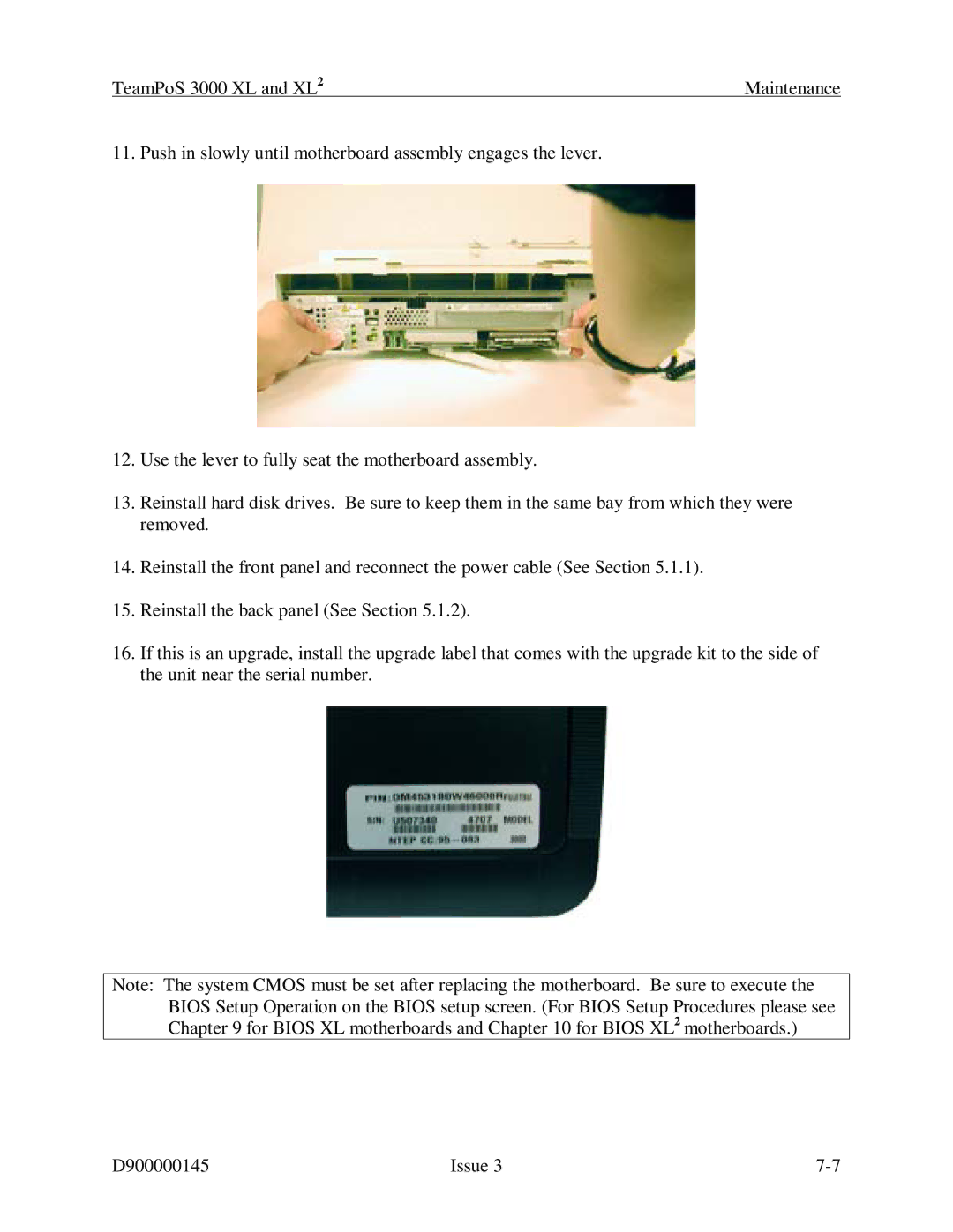 Fujitsu 3000 XL manual 