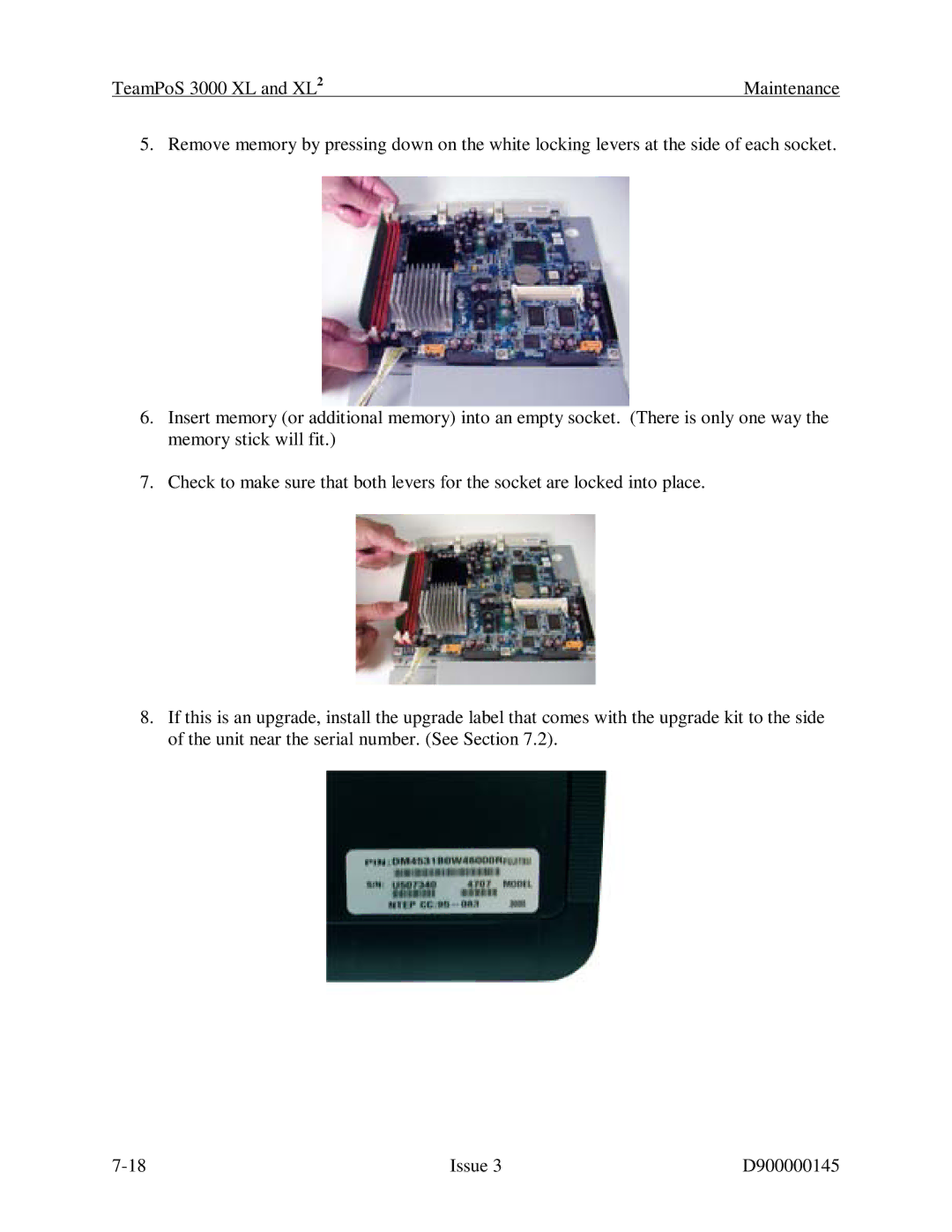 Fujitsu 3000 XL manual 