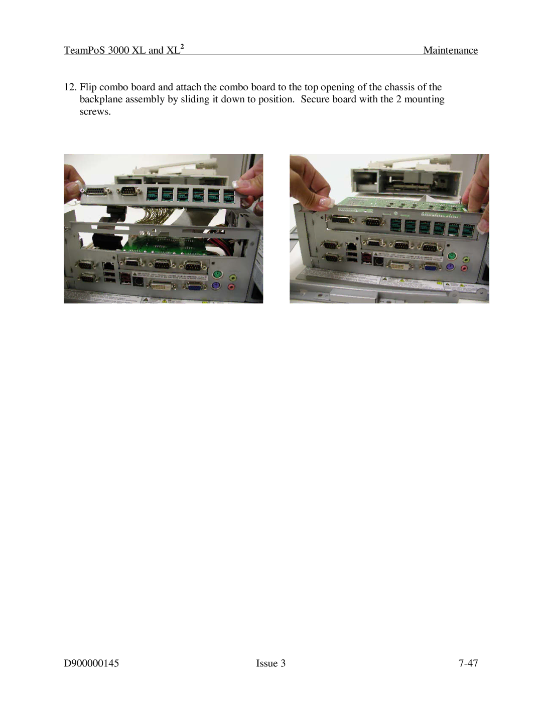 Fujitsu 3000 XL manual 