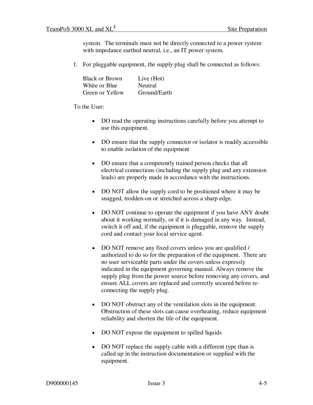 Fujitsu 3000 XL manual 