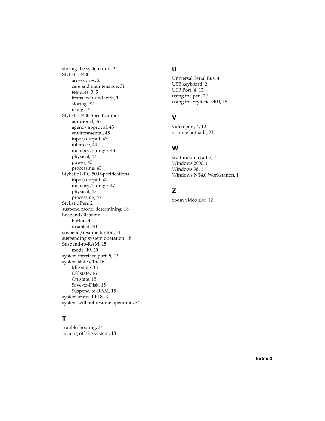 Fujitsu 3400 manual Vwrulqjwkhv\Vwhpxqlw, VWHPLQWHUIDFHSRUW \VWHPVWDWHV Gohvwdwh 2IIVWDWH, Vwhpvwdwxv/V 