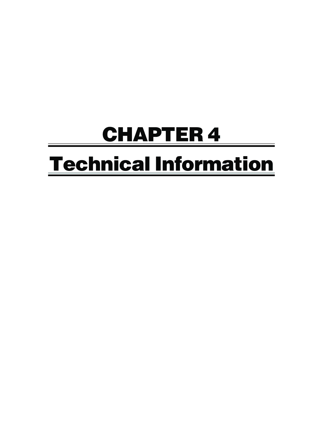 Fujitsu 500 user manual Technical Information 