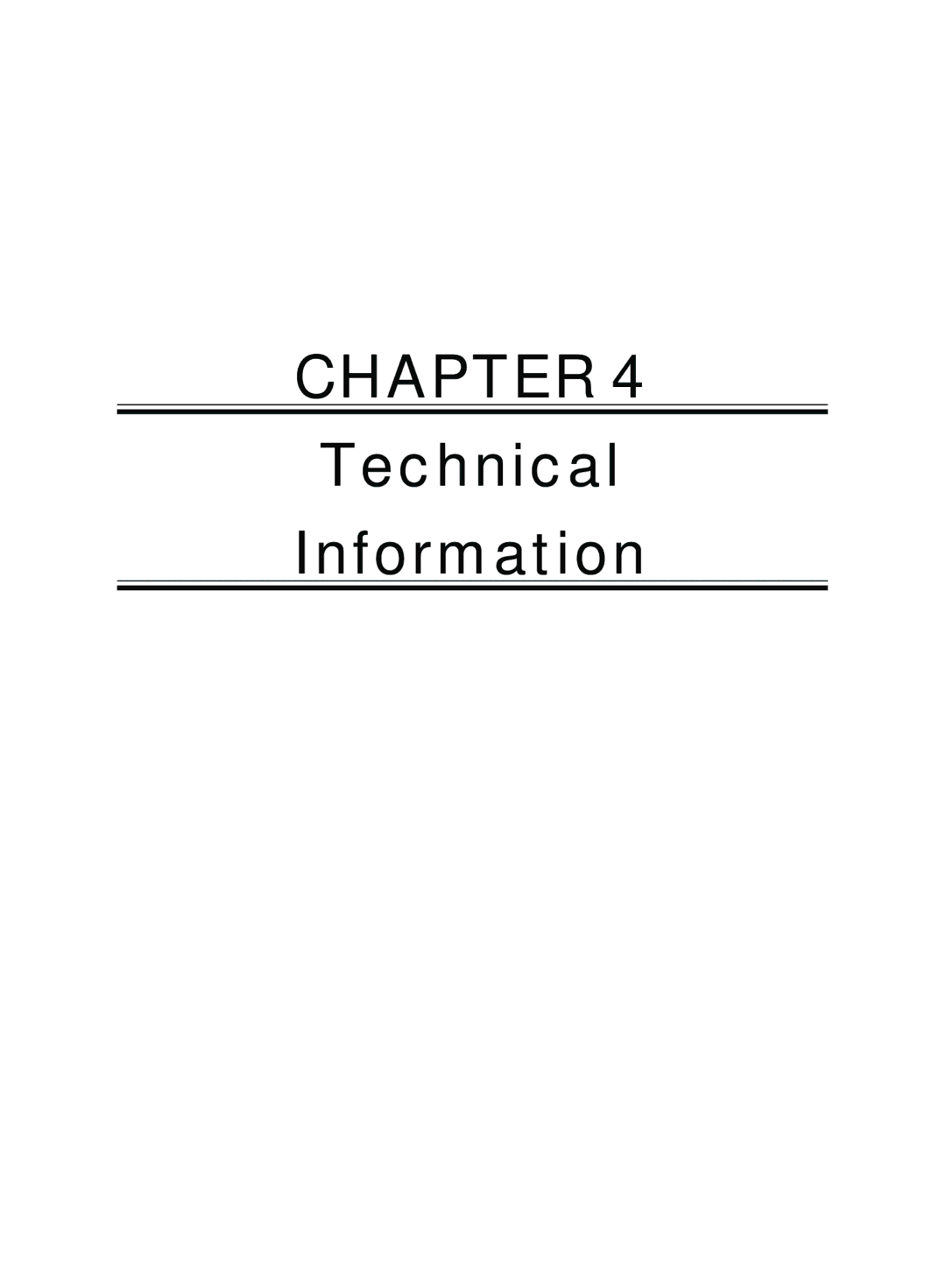 Fujitsu 6000/SS user manual Technical Information 