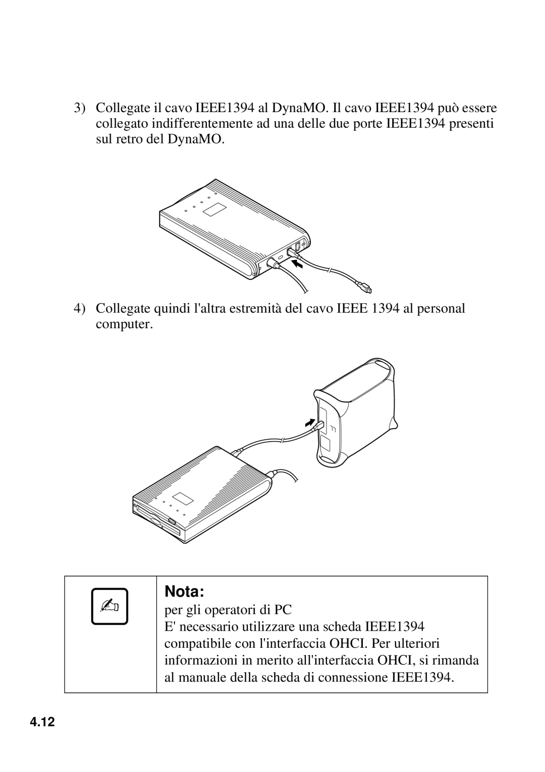 Fujitsu 1300FE, 640FE manual Nota 