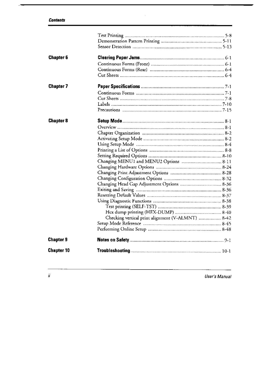 Fujitsu 6600 Pro, DL6400 Pro manual 