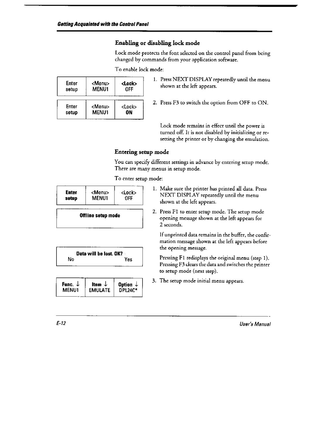 Fujitsu 6600 Pro, DL6400 Pro manual 