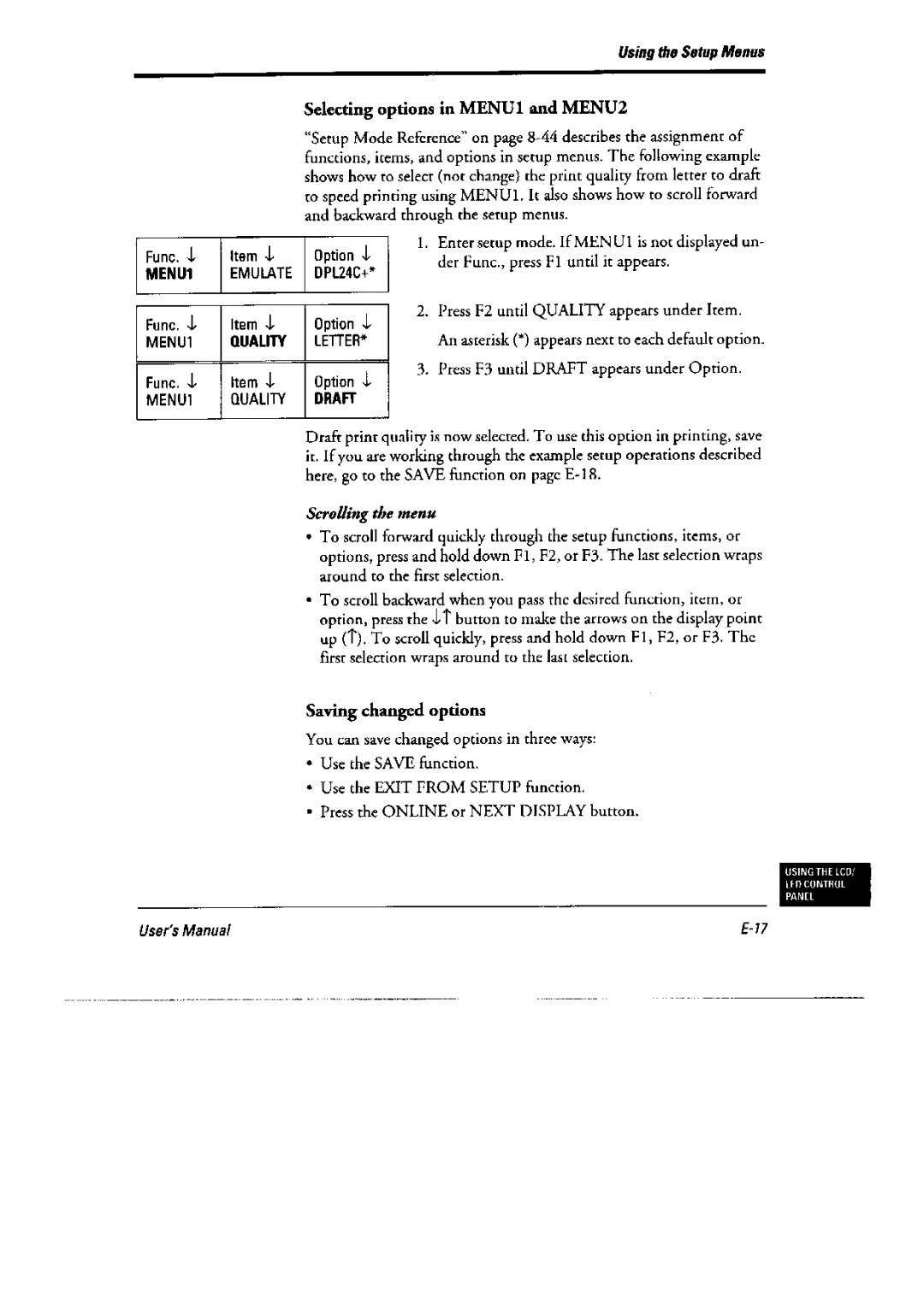 Fujitsu DL6400 Pro, 6600 Pro manual 