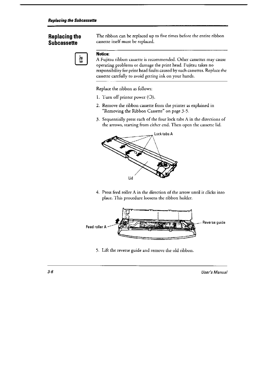 Fujitsu 6600 Pro, DL6400 Pro manual 