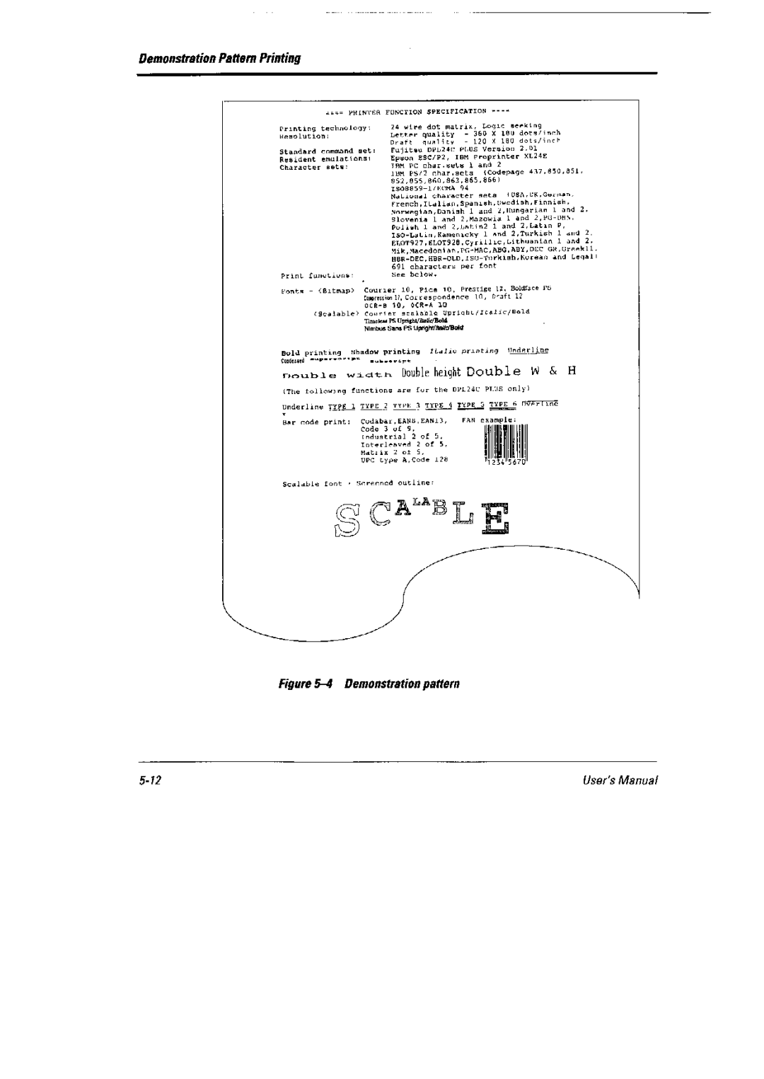 Fujitsu 6600 Pro, DL6400 Pro manual 