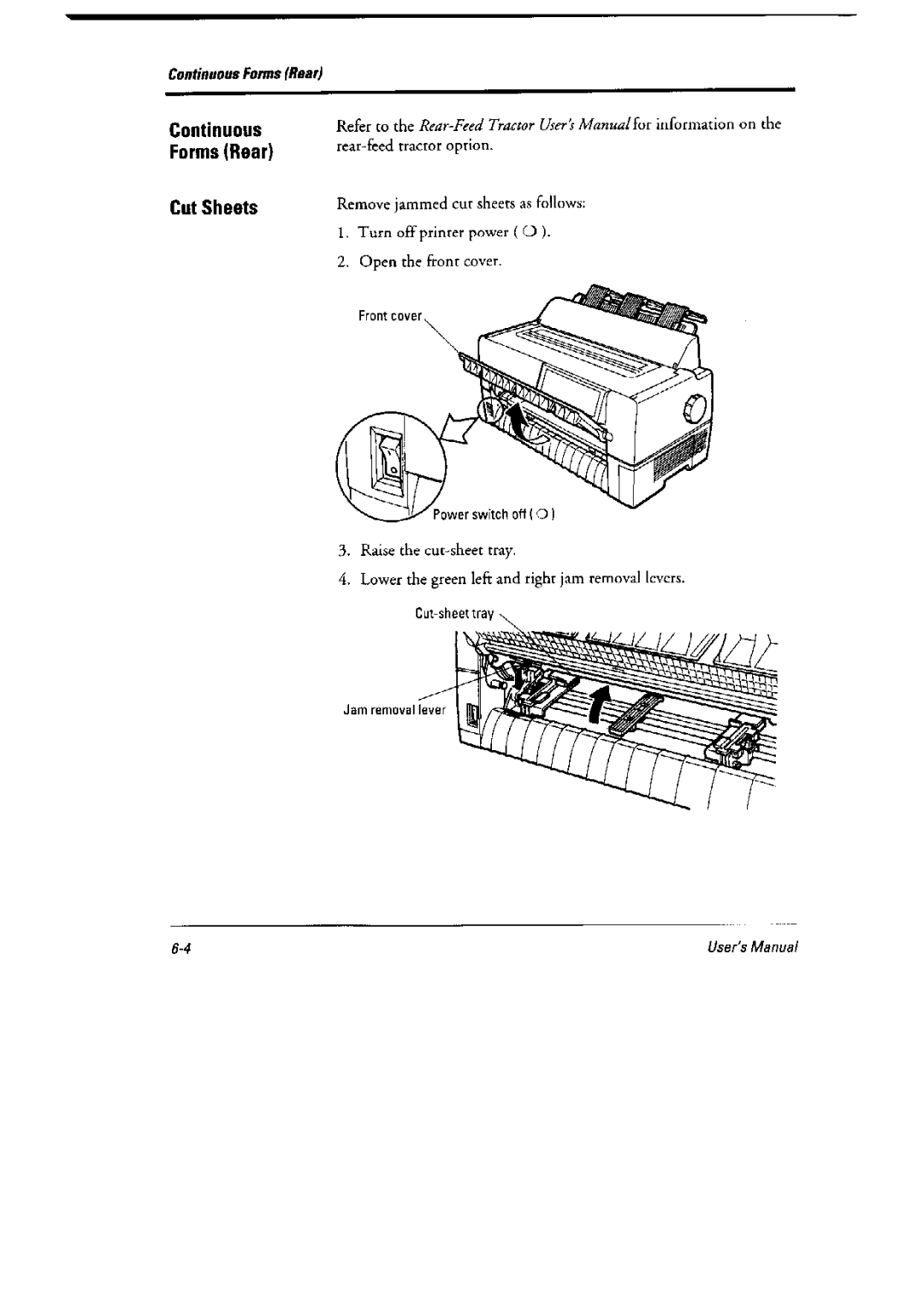 Fujitsu 6600 Pro, DL6400 Pro manual 