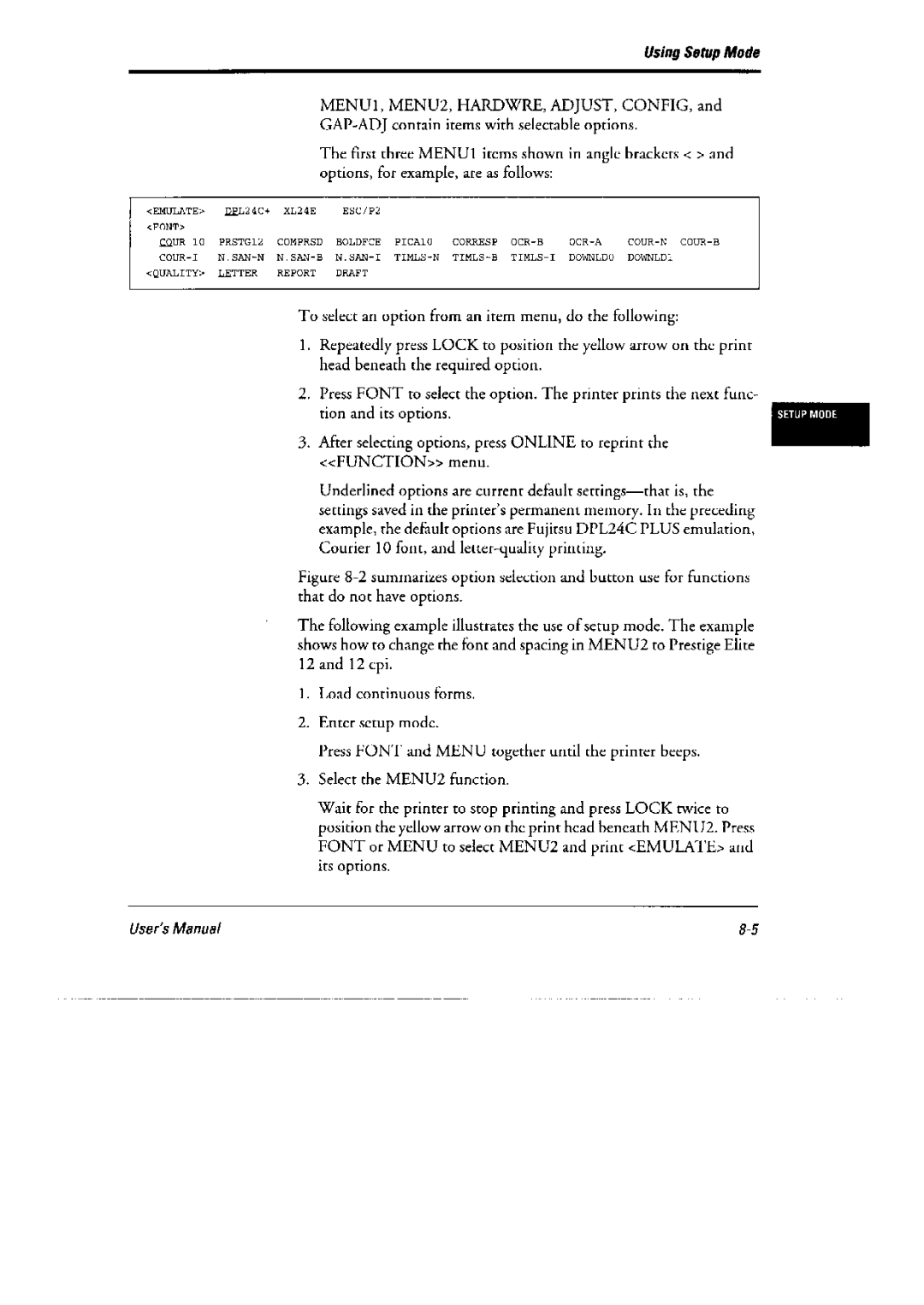 Fujitsu DL6400 Pro, 6600 Pro manual 