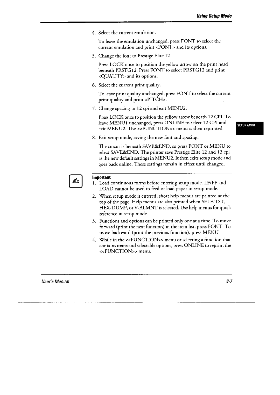 Fujitsu DL6400 Pro, 6600 Pro manual 