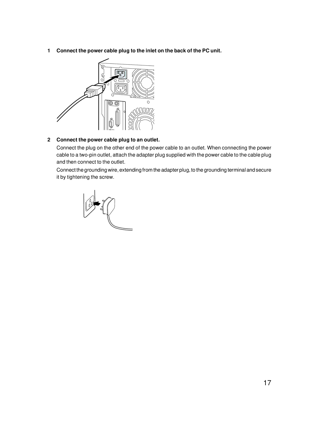 Fujitsu 8000 SERIES user manual 