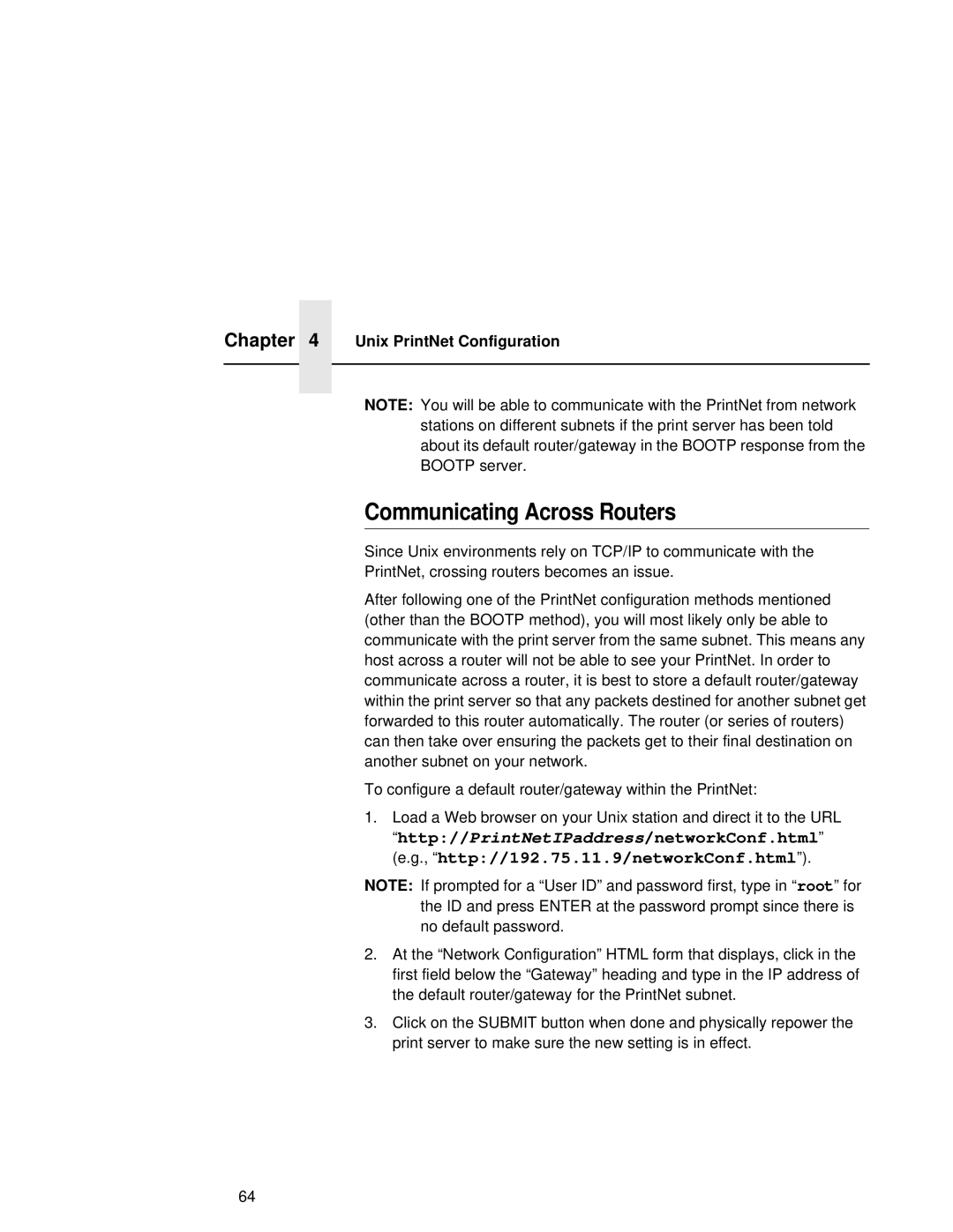 Fujitsu 9045 user manual Communicating Across Routers 