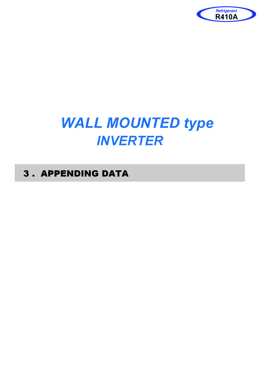 Fujitsu ASU12RL2, AOU12RL2, AOU09RL2 manual Appending Data 