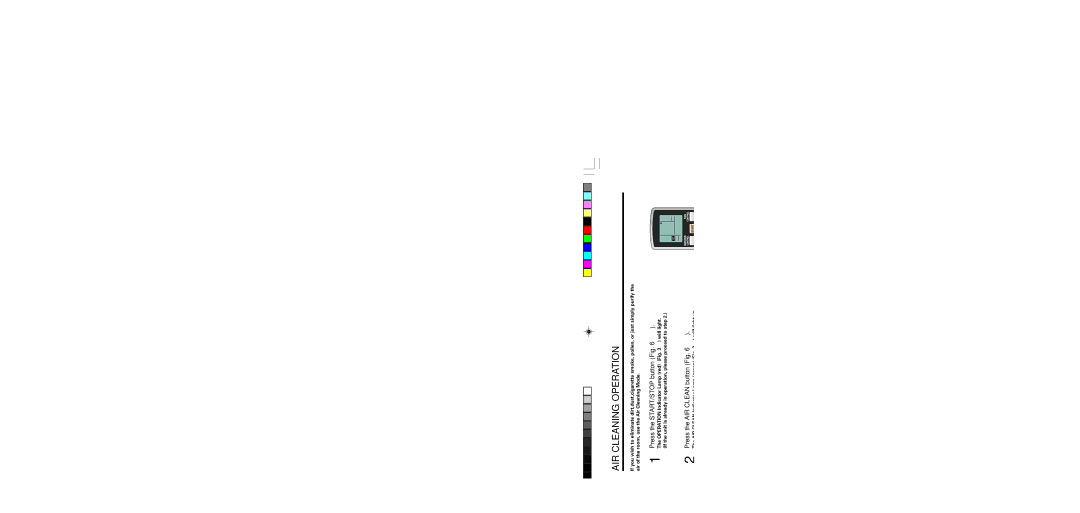 Fujitsu AOU18RLQ AIR Cleaning Operation, Press the AIR Clean button O, If you wish to stop Air Clean, Air cleaning 