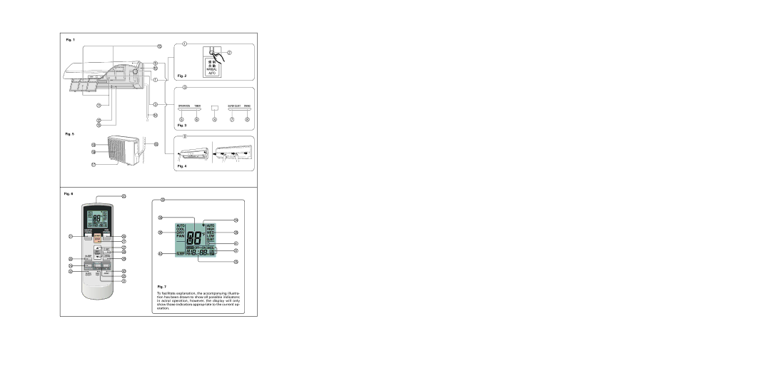 Fujitsu ASU18CL, AOU18CL operation manual 