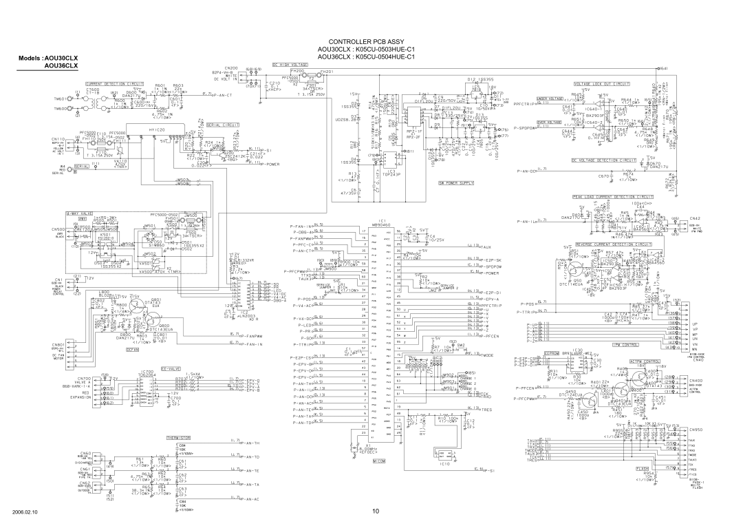 Fujitsu AOU30CLX, ASU36CLX, ASU30CLX specifications AOU36CLX 