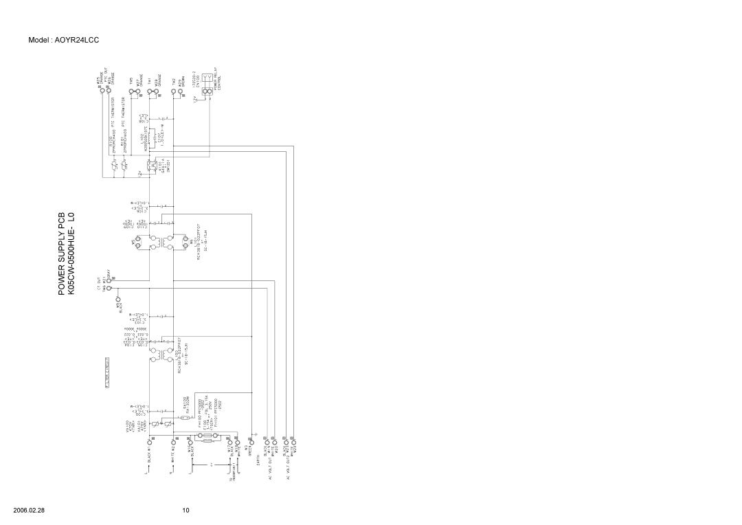 Fujitsu AOYR24LCC, ASYA24LCC specifications K05CW-0500HUE-FL0 