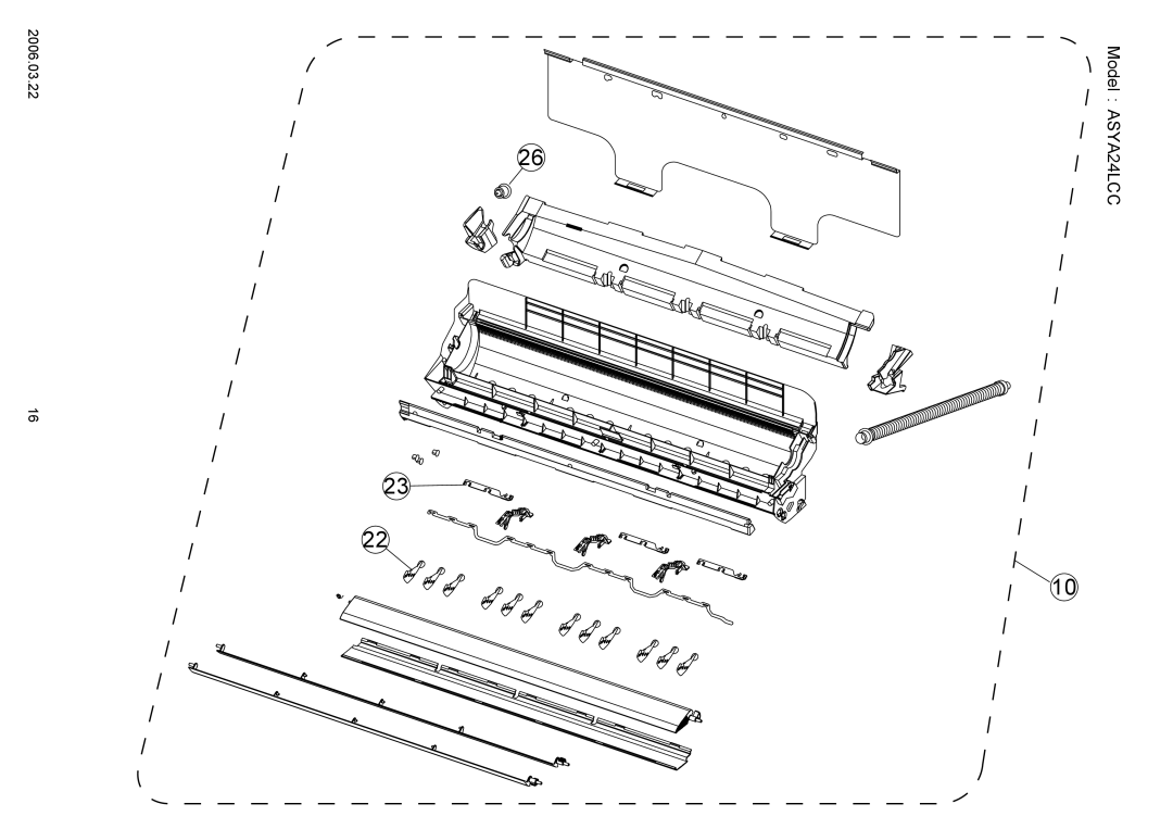 Fujitsu AOYR24LCC, ASYA24LCC specifications Edo M 