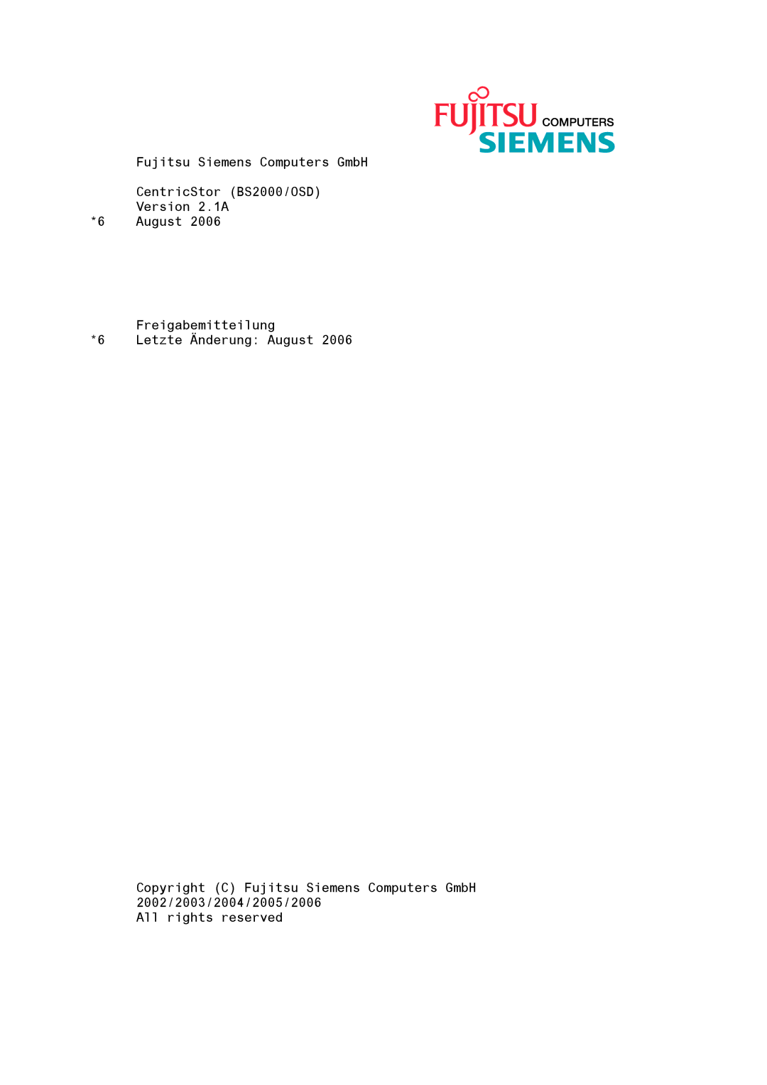 Fujitsu BS2000/OSD manual 