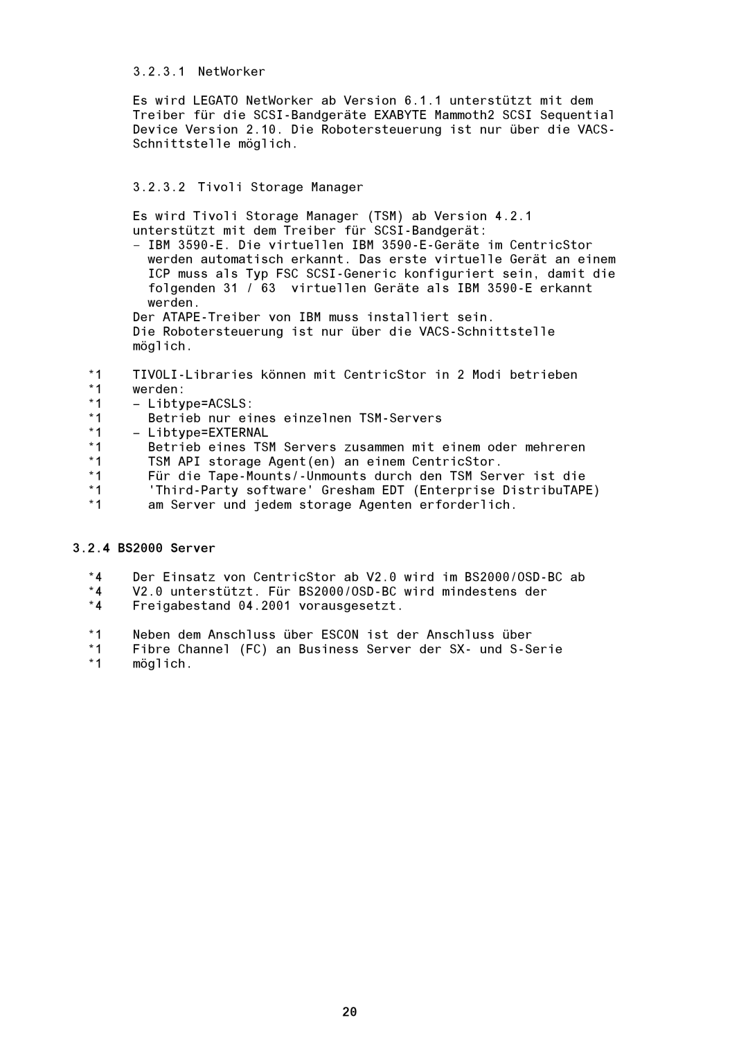 Fujitsu BS2000/OSD manual 4 BS2000 Server 