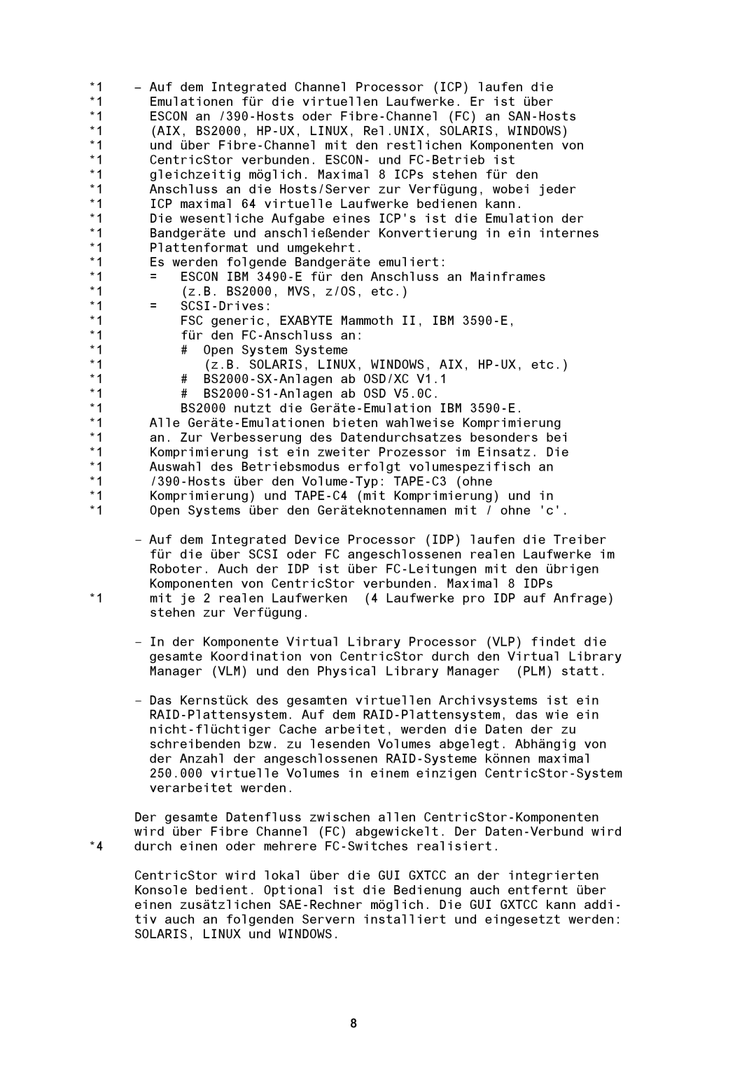 Fujitsu BS2000/OSD manual Auf dem Integrated Channel Processor ICP laufen die 