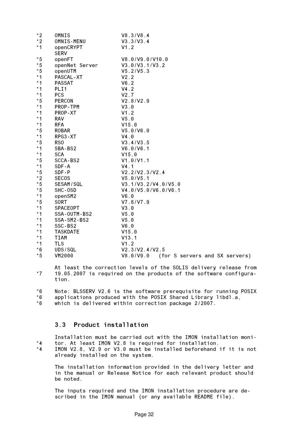 Fujitsu BS2OSD manual Product installation 