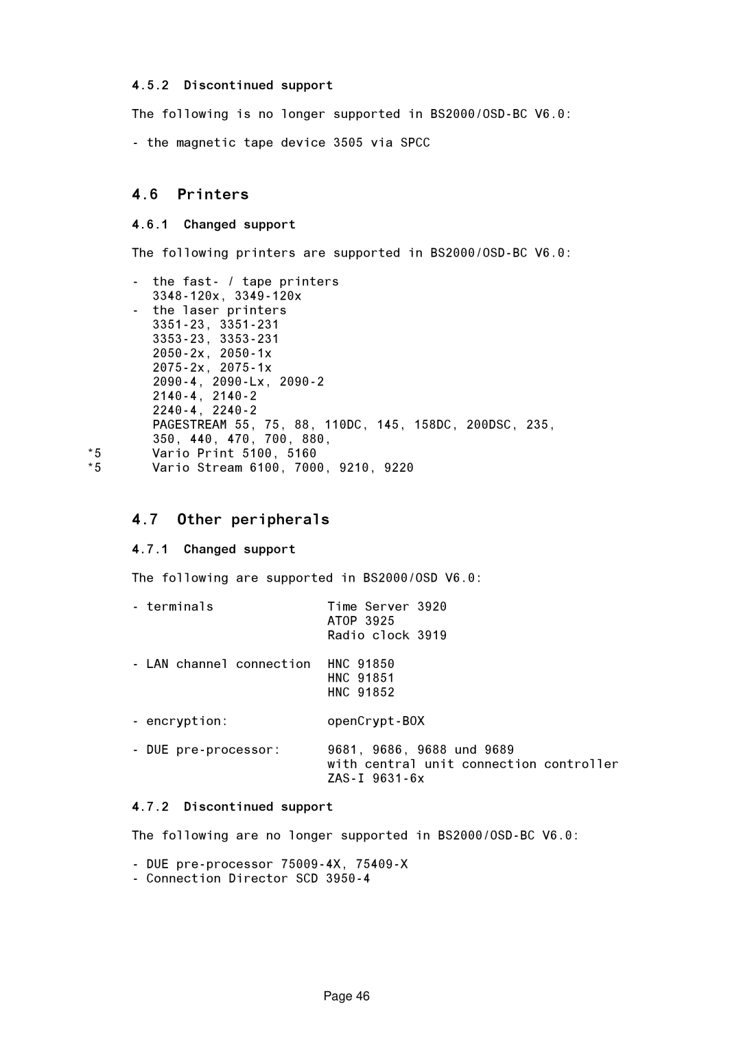 Fujitsu BS2OSD manual Printers, Other peripherals, Atop 