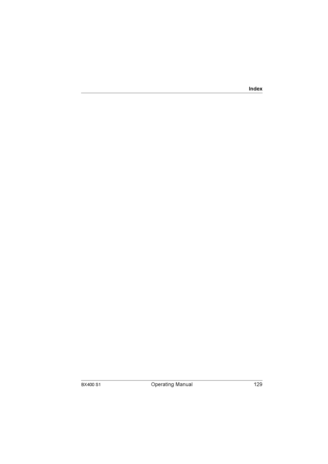 Fujitsu BX400 S1 manual Operating Manual 129 