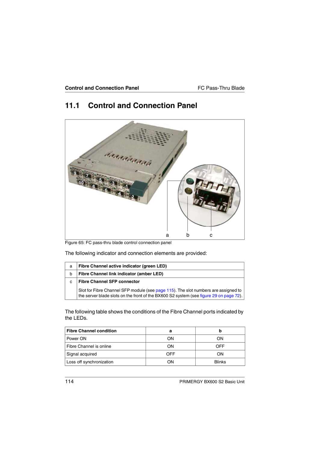 Fujitsu BX600 S2 manual 114 