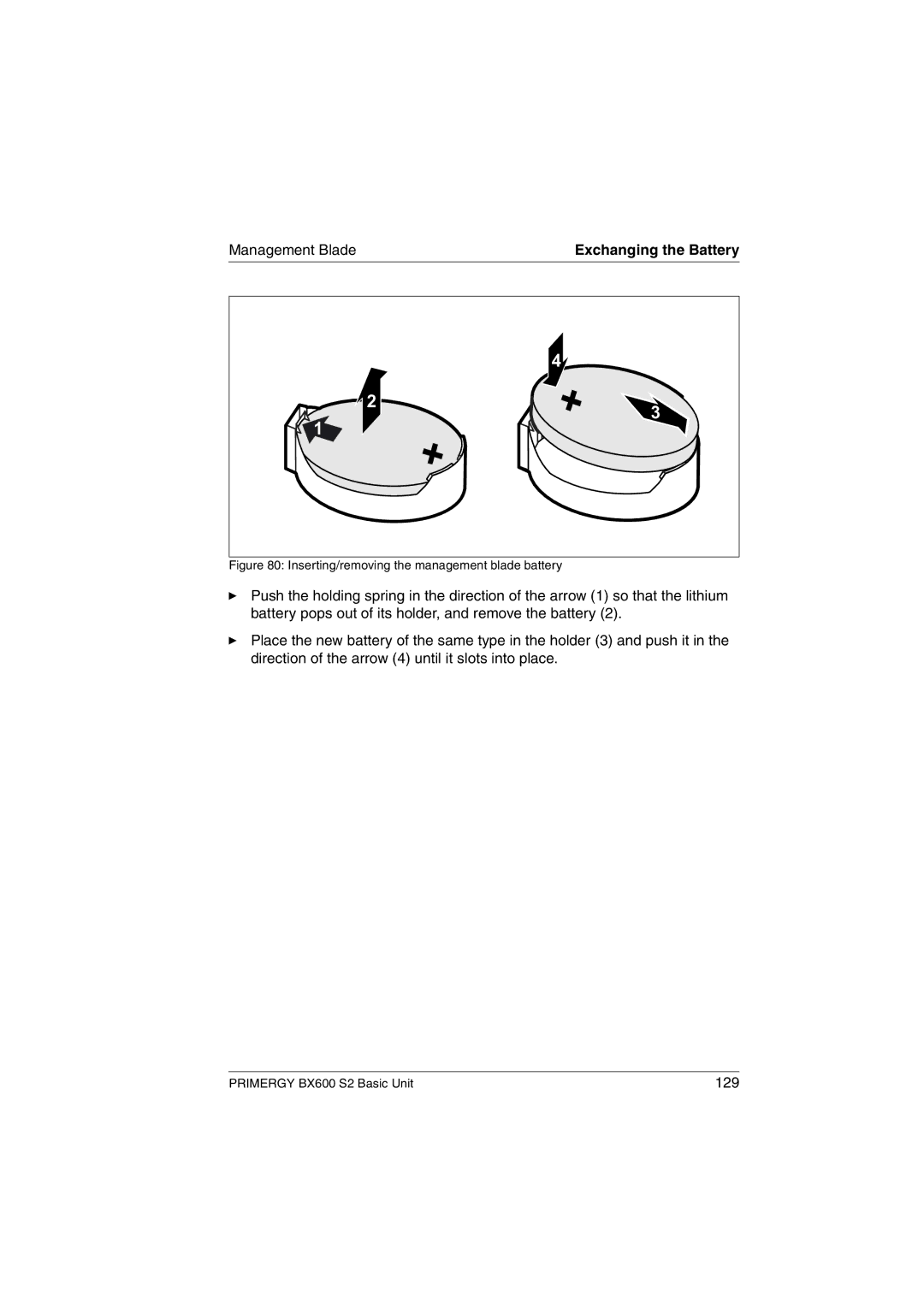 Fujitsu BX600 S2 manual 129 