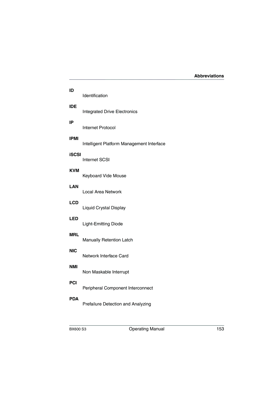 Fujitsu BX600 S3 manual Iscsi 