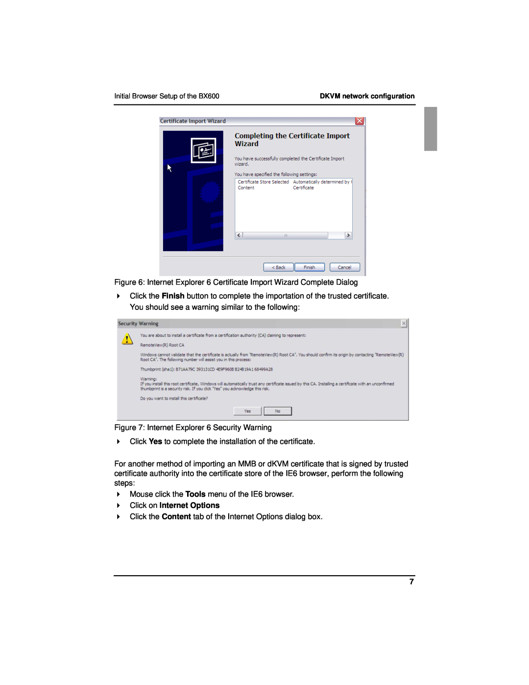 Fujitsu BX600 manual Click on Internet Options 