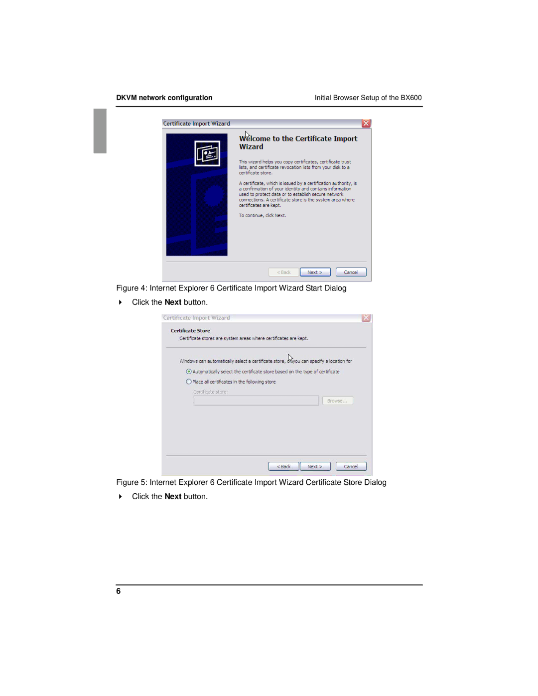 Fujitsu manual Initial Browser Setup of the BX600 