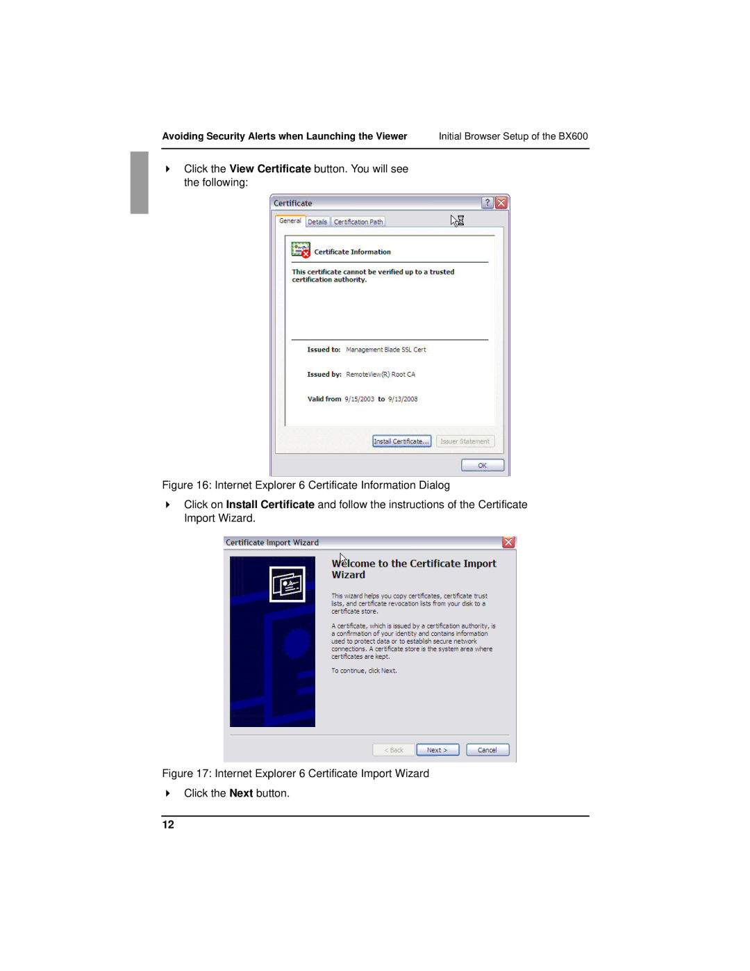 Fujitsu BX600 manual Avoiding Security Alerts when Launching the Viewer 