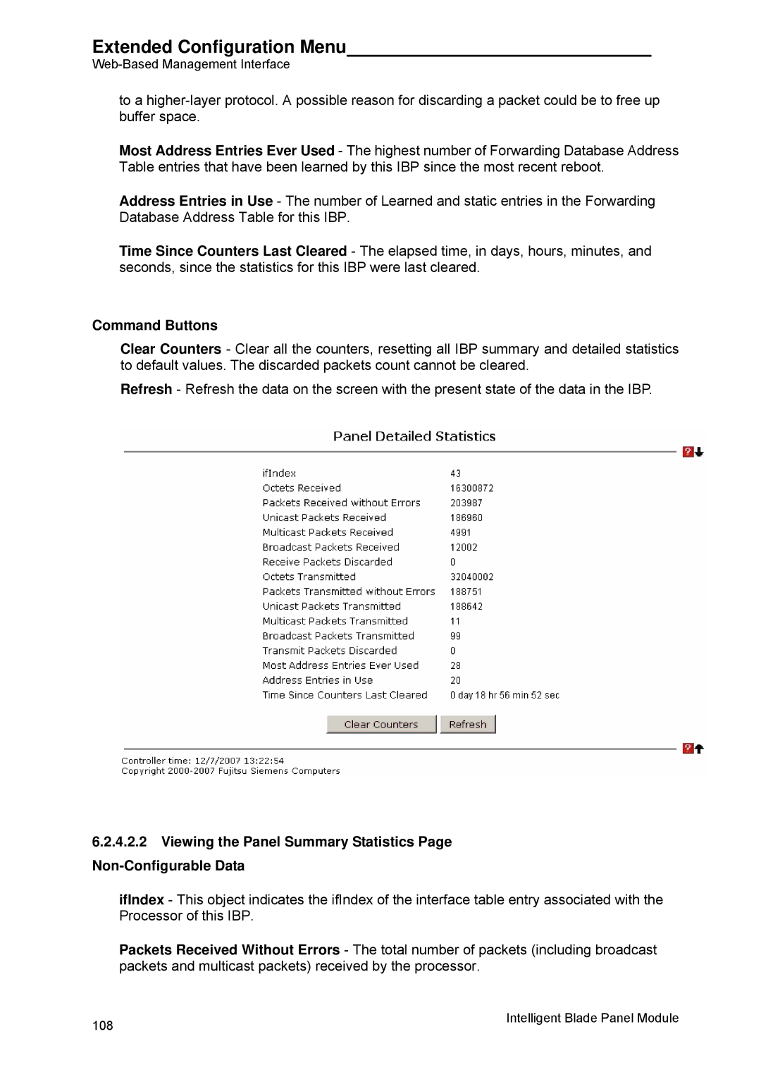 Fujitsu BX600 manual Intelligent Blade Panel Module 