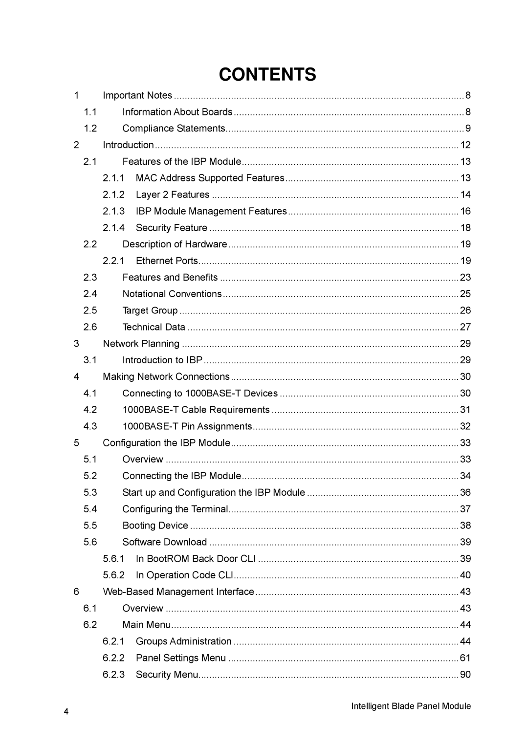 Fujitsu BX600 manual Contents 