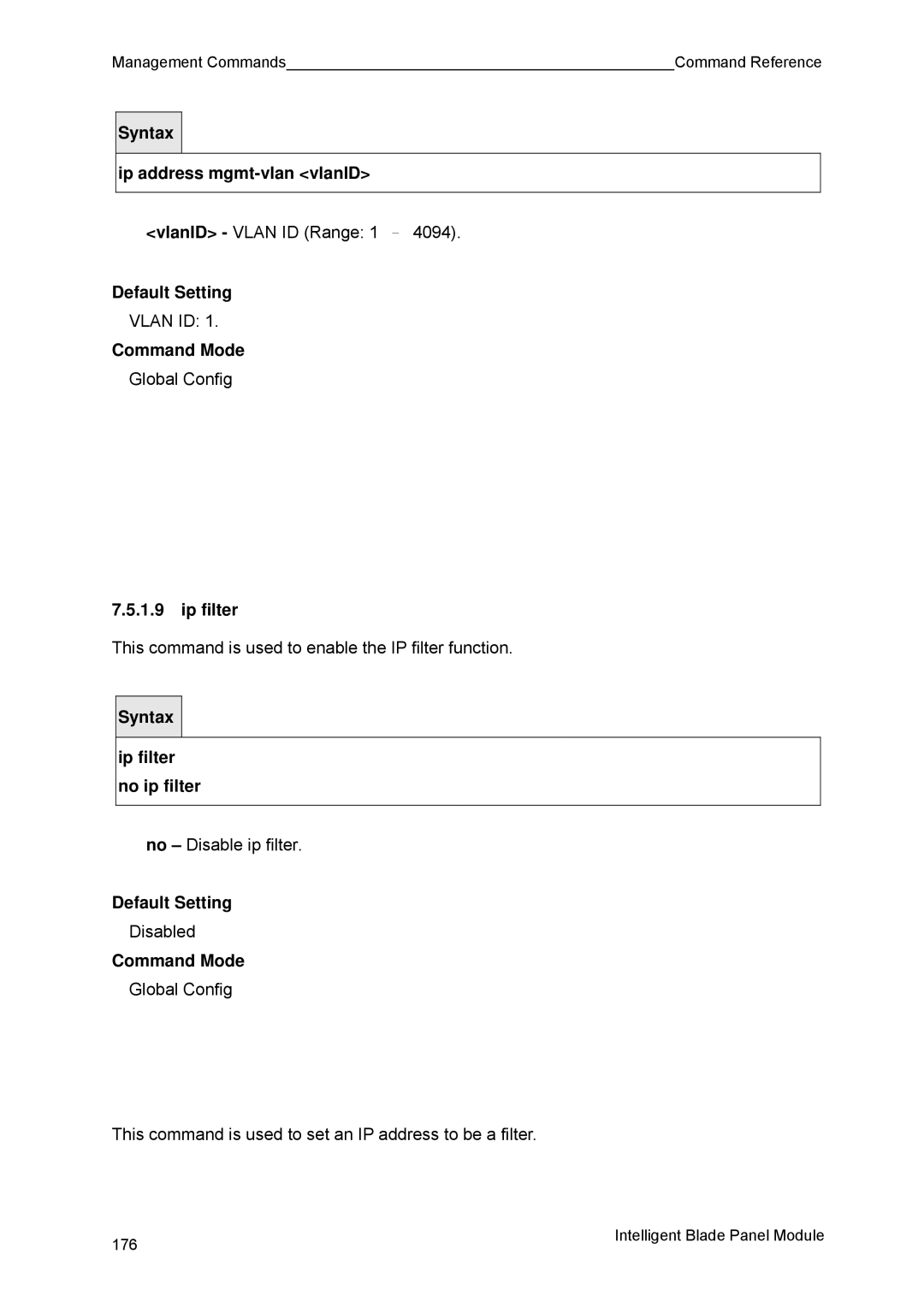 Fujitsu BX600 manual Ip filter no ip filter 